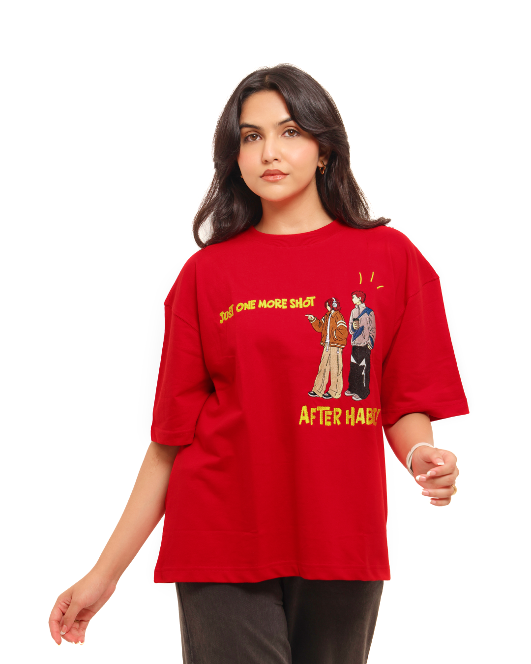 Just One More Shot | Boxy fit T-Shirt