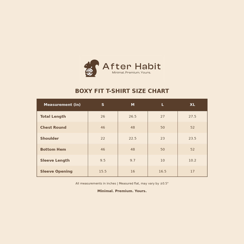 After Habit Dawg | Boxy fit T-Shirt